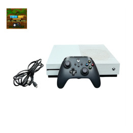 Xbox One S 500GB Console White Used – Good Condition – Includes Controller – Unboxed