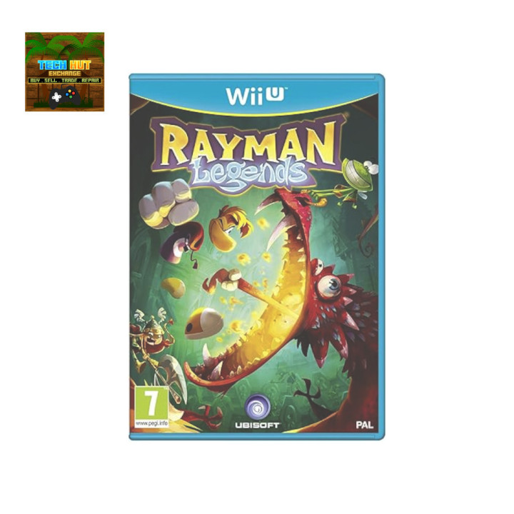 Used Rayman Legends Nintendo Wii U Game – Complete in Box – Good Condition