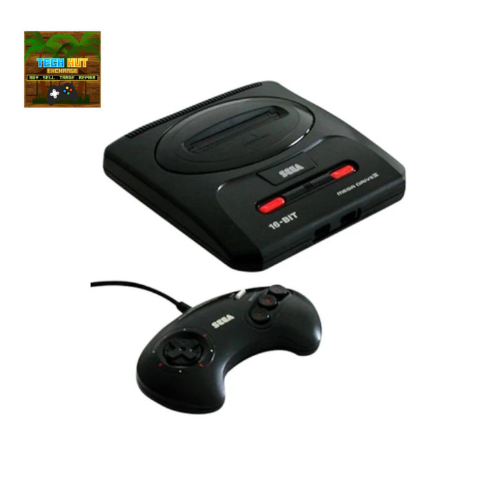 Used Sega Mega Drive 2 Console with Controller, PSU & SCART Cable | No Box | 12 Month Warranty