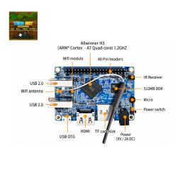 Orange Pi Lite 512MB Single Board Computer (SBC) - Brand New Sealed Boxed