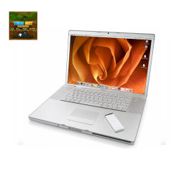 Apple MacBook Pro 17-inch (2006) Intel Core Duo Laptop with Charger - Good Condition - Battery Fault