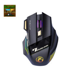 GW X7 Wireless RGB Gaming Mouse – 5800 DPI – 7 Button – USB Receiver – Brand New
