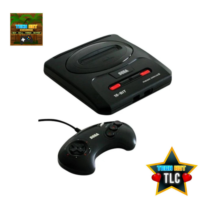 Used Sega Mega Drive 2 Console with Controller, PSU & SCART Cable | No Box | 12 Month Warranty
