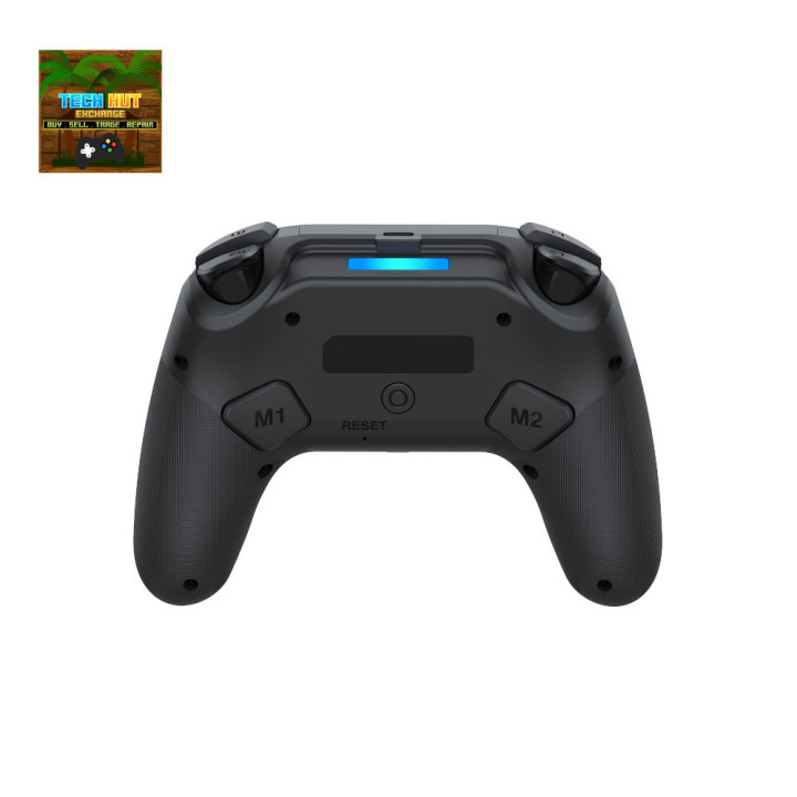 Topwolf HS-PS5240W Wireless PS5 Controller – RGB Lights, HallPi Hall Effect Sticks & Back Buttons – White